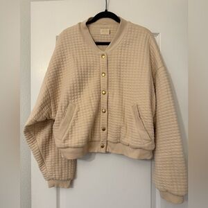 Nation Logan Quilted Bomber Jacket